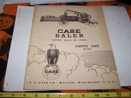 Case baler hay press - baler, parts