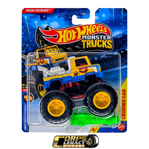 Hot wheels monster trucks - wheels, mood