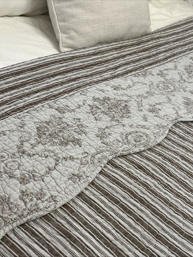 French country blue brown - french,