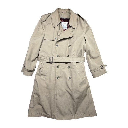 London fog vintage tan trench - london,