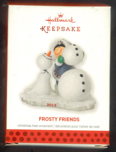 Hallmark 2013 keepsake frosty - hallmark,