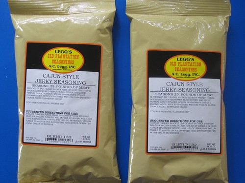 New cajun style jerky - cajun,