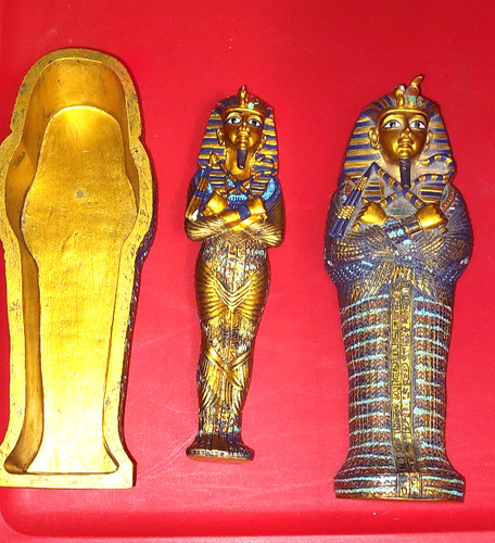 Scale king tut mummy - 1/12, 6"