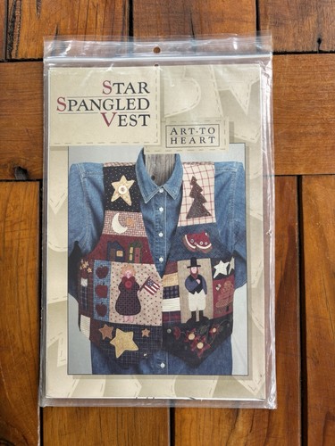 Star spangled vest quilted - spangled,