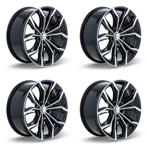Set 18in black alloy - set, 4