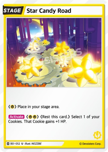 Star candy road bs1 bs2 - star, [bs1-bs2