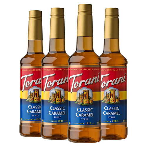 Caramel syrup 4pk 4oz - caramel, 25.4oz
