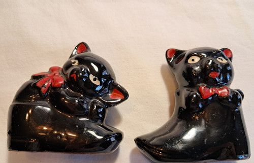 Vintage mcm black cat salt - mcm,