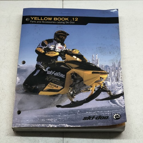 Ski doo yellow book - yellow,