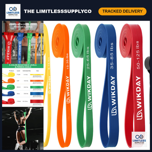 Resistance bands set with - resistance, door