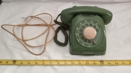 Vintage 1970s rotary telephone