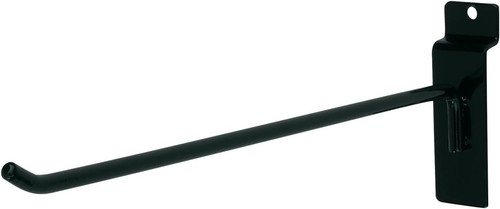 100 black slatwall peg - 10",