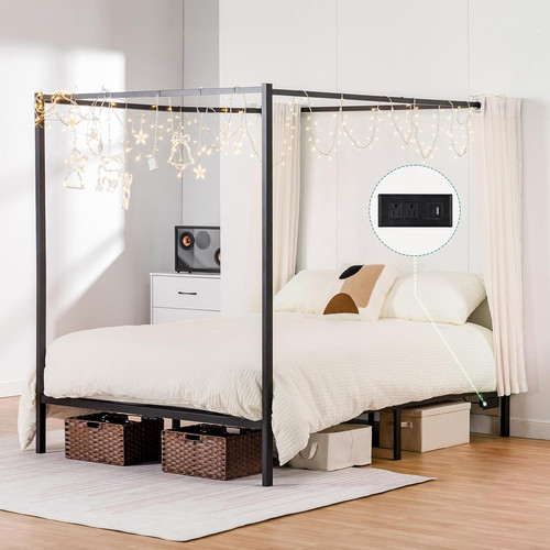 Canopy bed frame - canopy, frame,metal