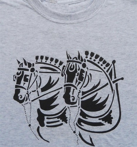 Draft horse art - horse, shirt