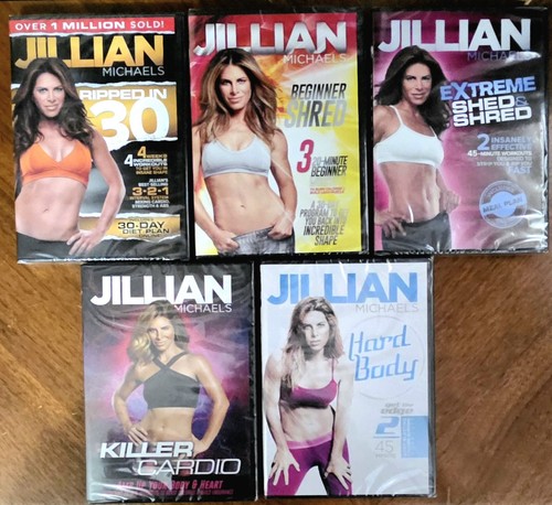 Jillian michaels dvd lot - jillian,