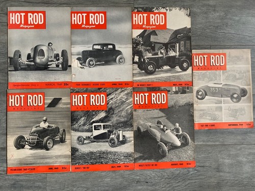 1949 hot rod magazine issues - rod,