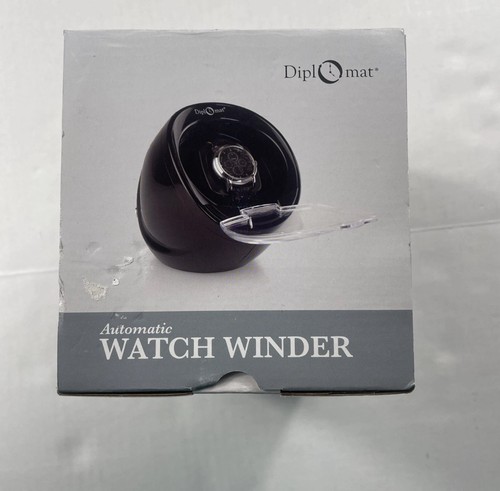 Diplomat watch winder - watch, black