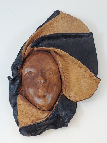 Hand crafted leather woman - hand,