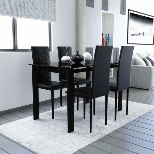 Set dining chairs high - set, 4