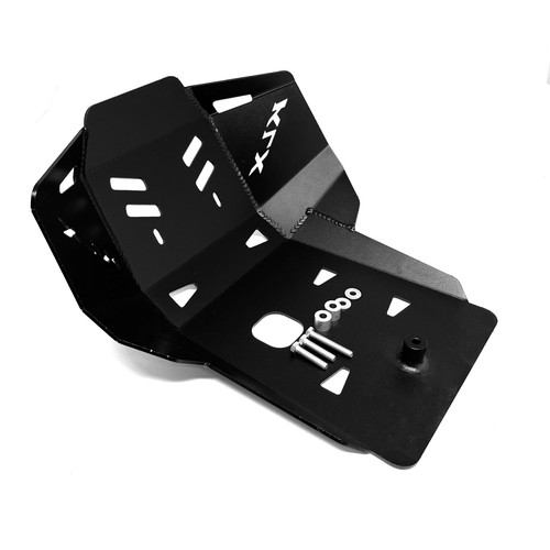 Black front skid plate engine - front,