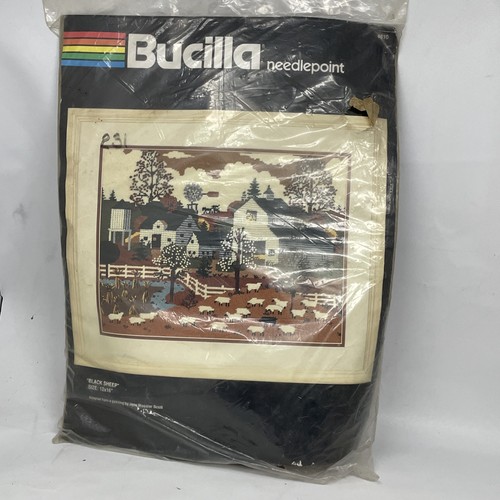 Vtg bucilla needlepoint kit - bucilla,