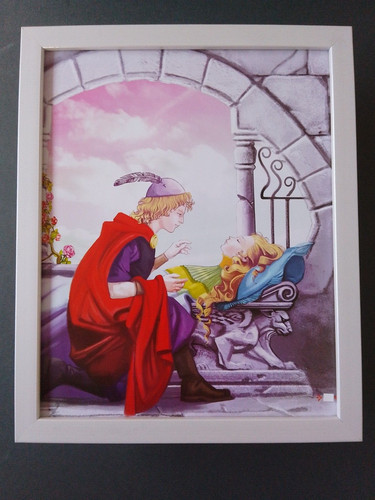 Childrens fairy tale print - fairy,