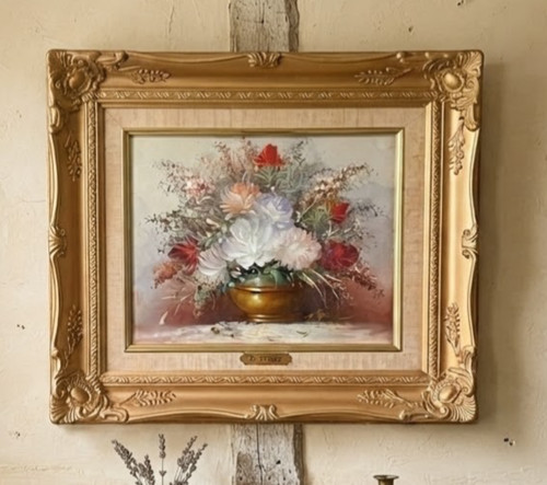 Vintage still life - still, oil