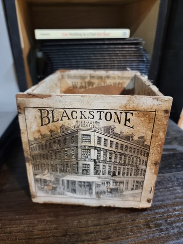 Antique wooden blackstone - antique,