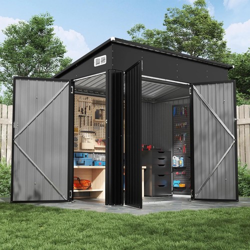 Outdoor metal lockable - 8'x4',