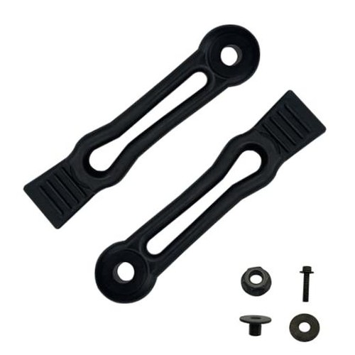 Rubber front hood straps latch - rubber,