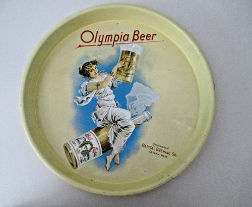 Yellow olympia beer capital - yellow,