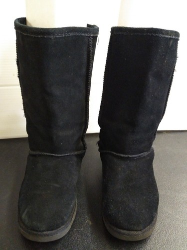Xhilaration black suede faux - xhilaration,