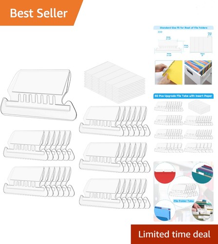 Clear hanging file folder - clear,