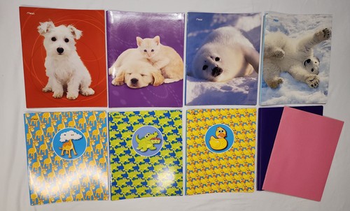 Lot hardcover folders - 9,