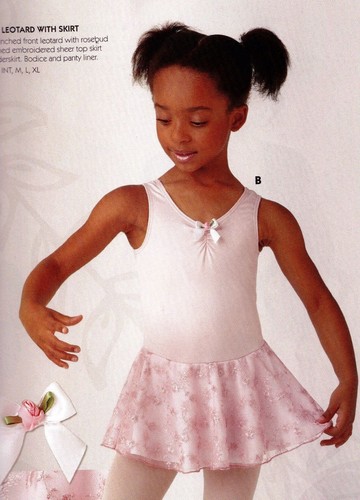 Pink embroidered tank ballet - pink,