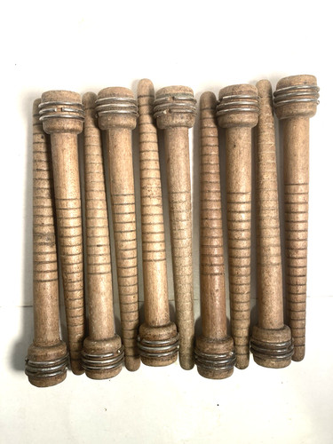 Wood bobbins spools wooden - wood,