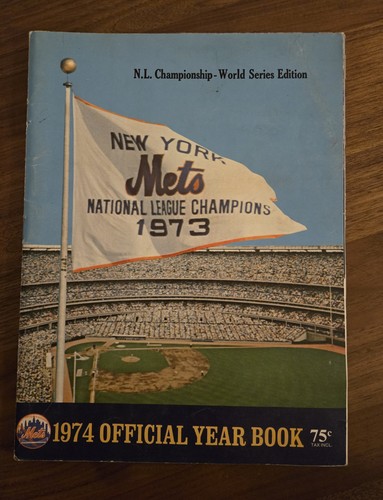 1974 new york mets official - 1974,
