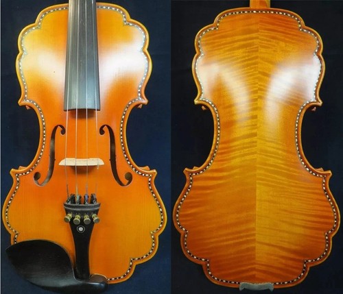 Pretty baroque violin full - violin,