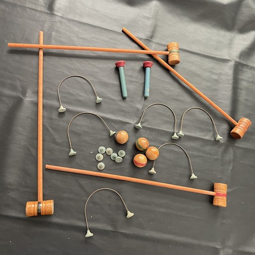 Mini parlor croquet set - parlor,