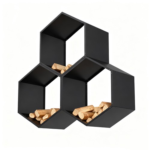 3pcs firewood rack outdoor - rack,