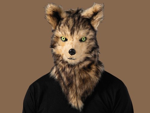 Wolf mask werewolf moving - mask,