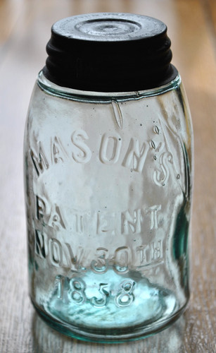 Vtg mason patent nov 1858 - mason's, nov.