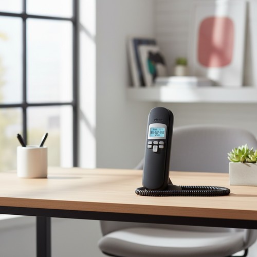 Easy use wall mount - easy-to-use, corded