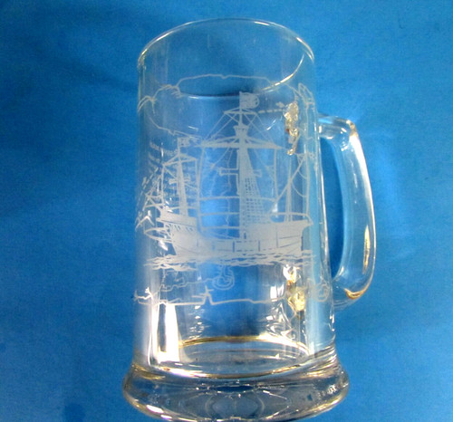 Etched santa maria - santa,