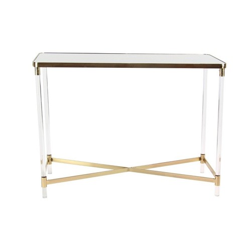 Modern acrylic console table - modern,