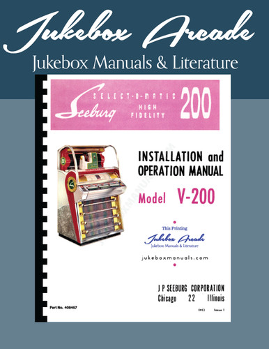 Seeburg v200 installation - v200, and