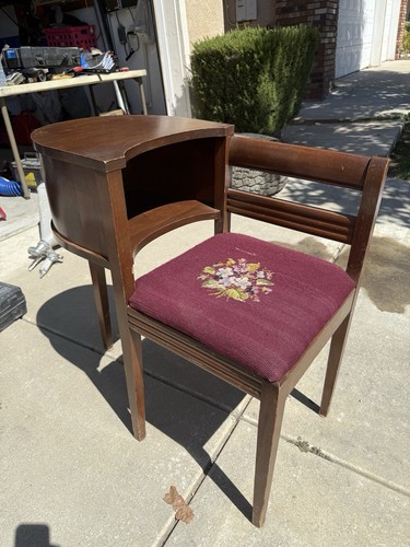 Antique telephone table aka - antique,