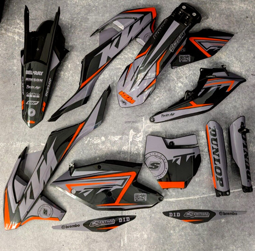 Plastics graphics ktm 2016 - plastics,
