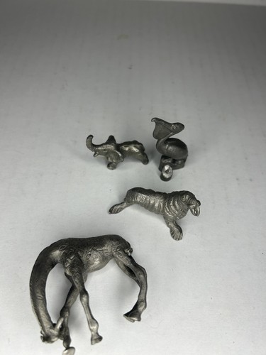 Pewter mini figurines lot - figurines,