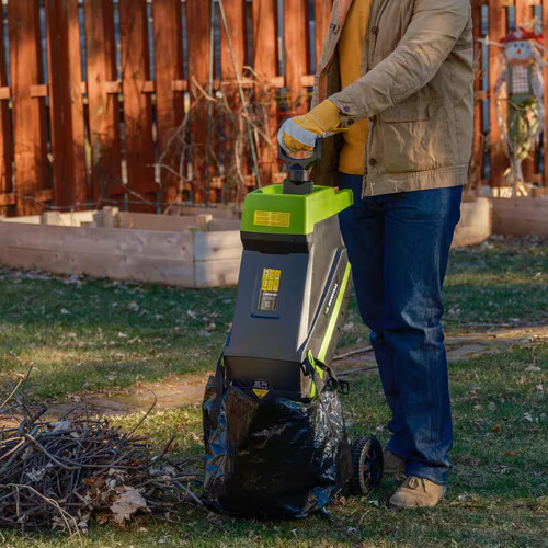 Electric garden wood chipper - electric,